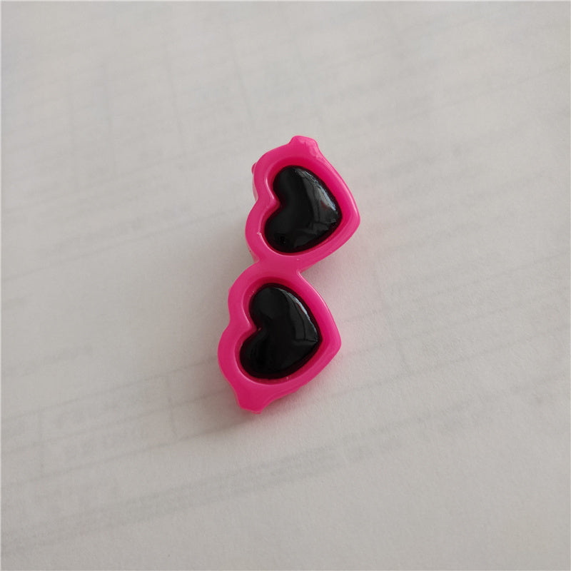 Pet glasses hair clip