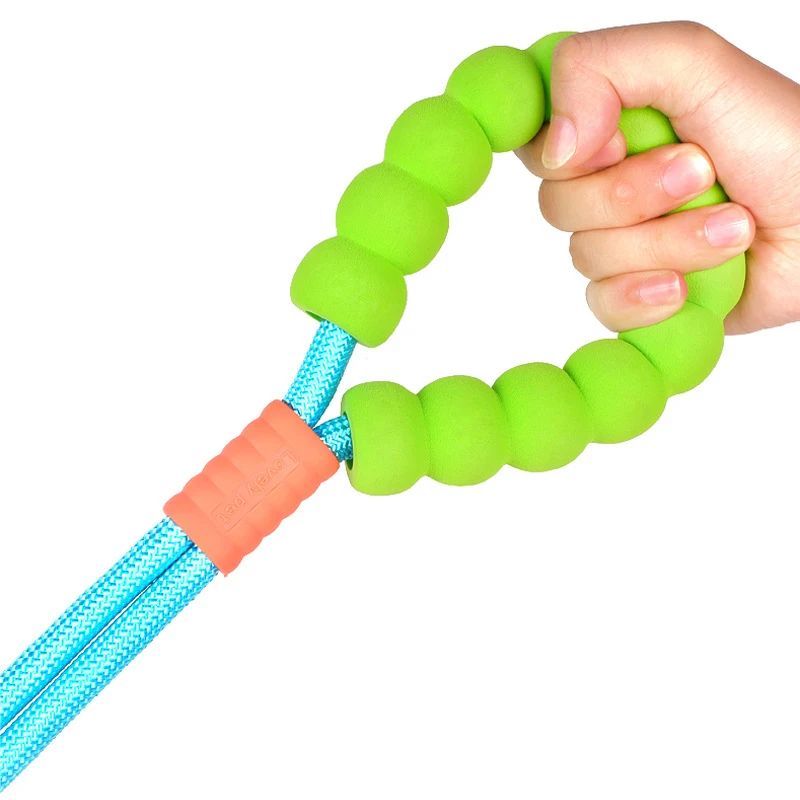 Versatile Pet Traction Leashes With A Comfortable Foam Handle Traction Rope For Dogs Anti Slip Traction Rope
