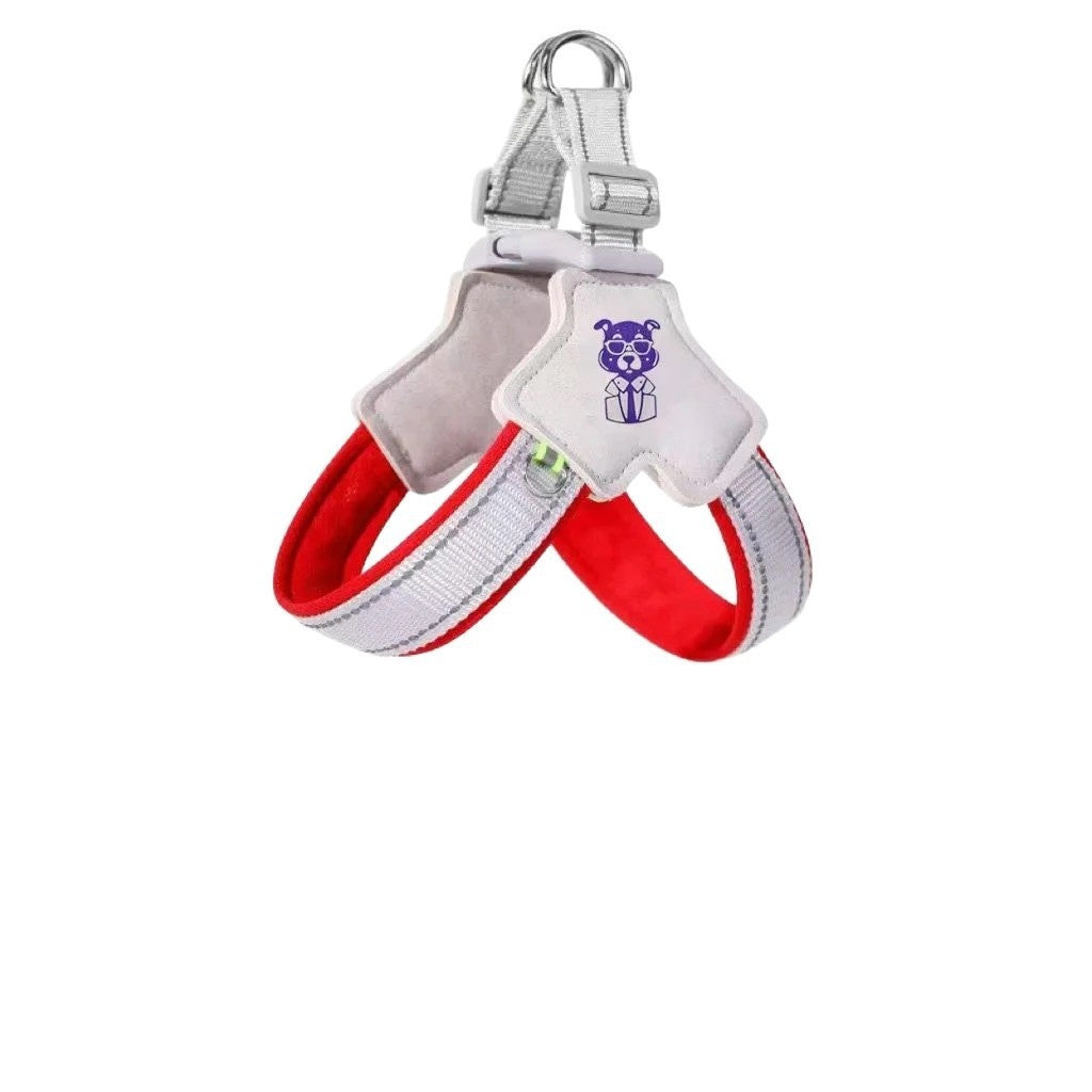 Hand Holding Rope Vest Dog Leash