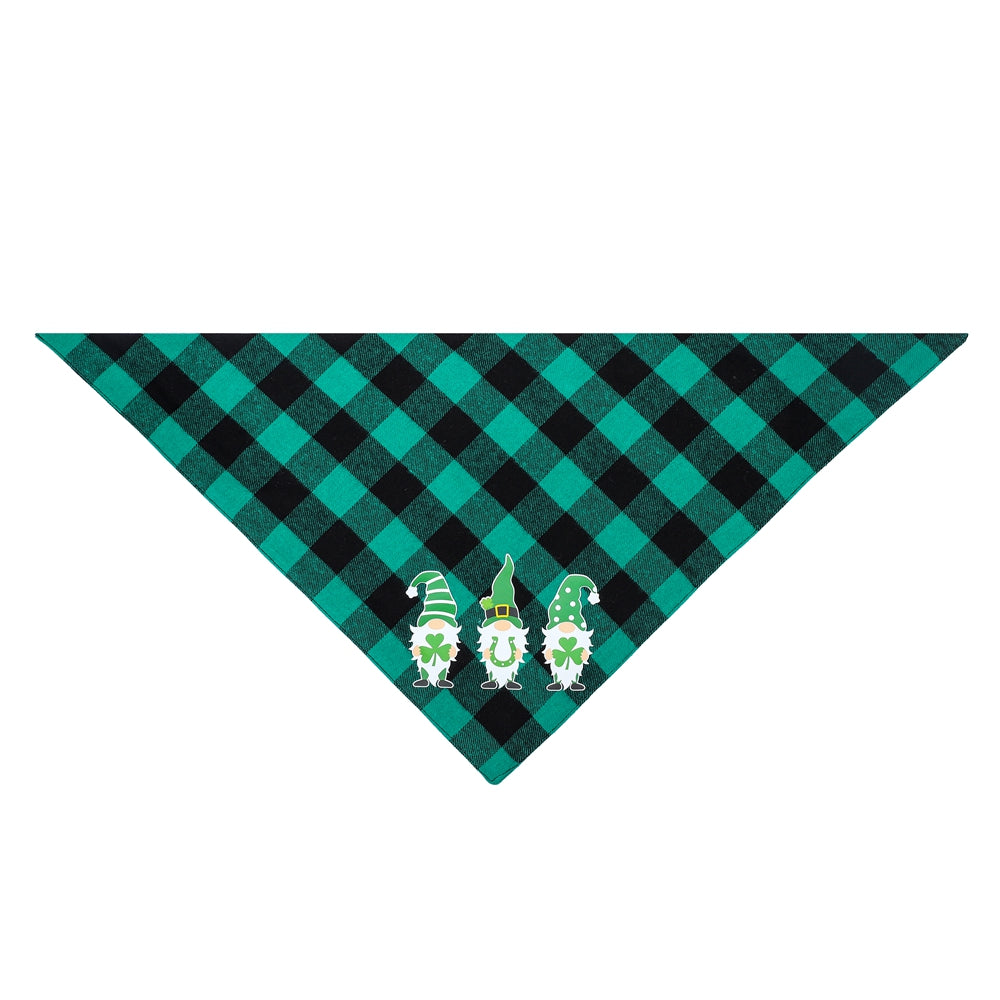 Triangle Scarf Dog Scarf Irish Festival Pet Slobber Towel